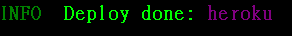 heroku-deployDone
