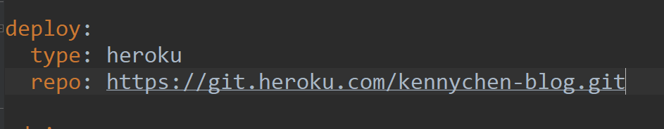 hexo-configDeployHeroku
